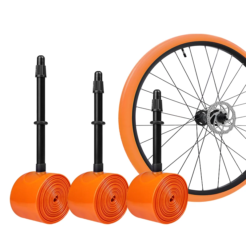 AliExpress NONE 2Pcs Ultralight Road Bike TPU Inner Tube 700x23C/25C/28C/32C Road Bicycle TPU Material Inner Tire FV45/65/85mm Presta Valves