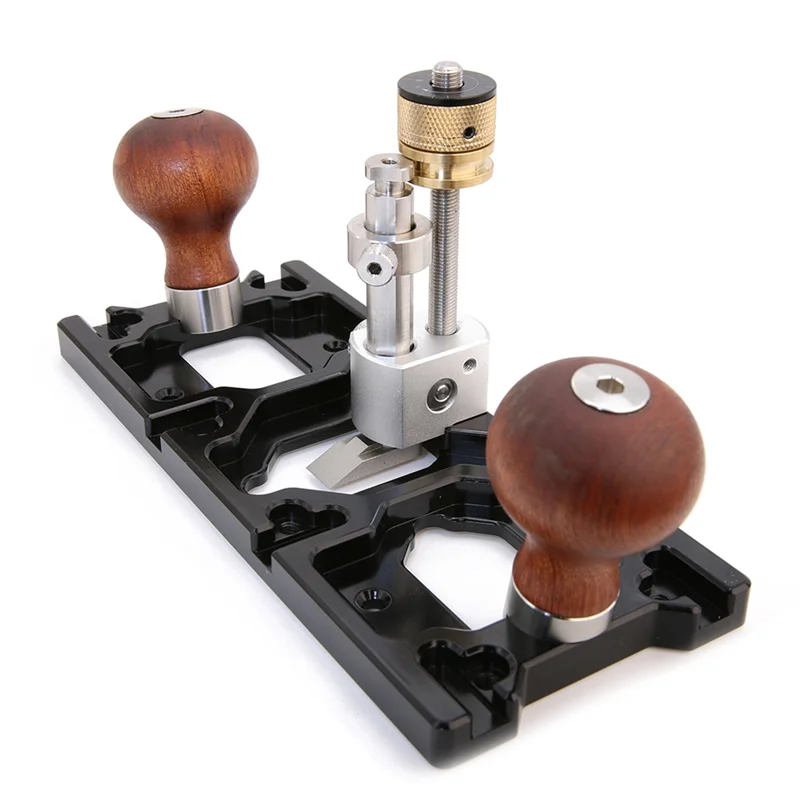 WORTHOWN-Aereo router con profondità regolabile Ideale per scanalature e lavori di falegnameria Tre posizioni di montaggio con quattro direzioni di rotazione