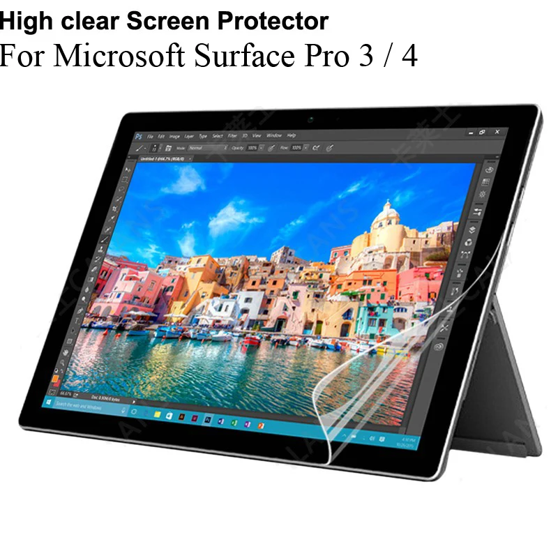 Protective Case for Microsoft Surface Pro 3 4 5 6 7 12.3 inch Shell Pro7 Pro6 Pro5 pro4 Pro3 cover founda Screen Protecto