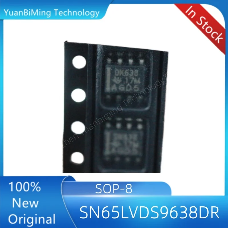 3-10pcs/lot SN65LVDS9638D SN65LVDS9638DR DK638 SOP8 Transmitters receivers interface transceivers 100% New Original in stock