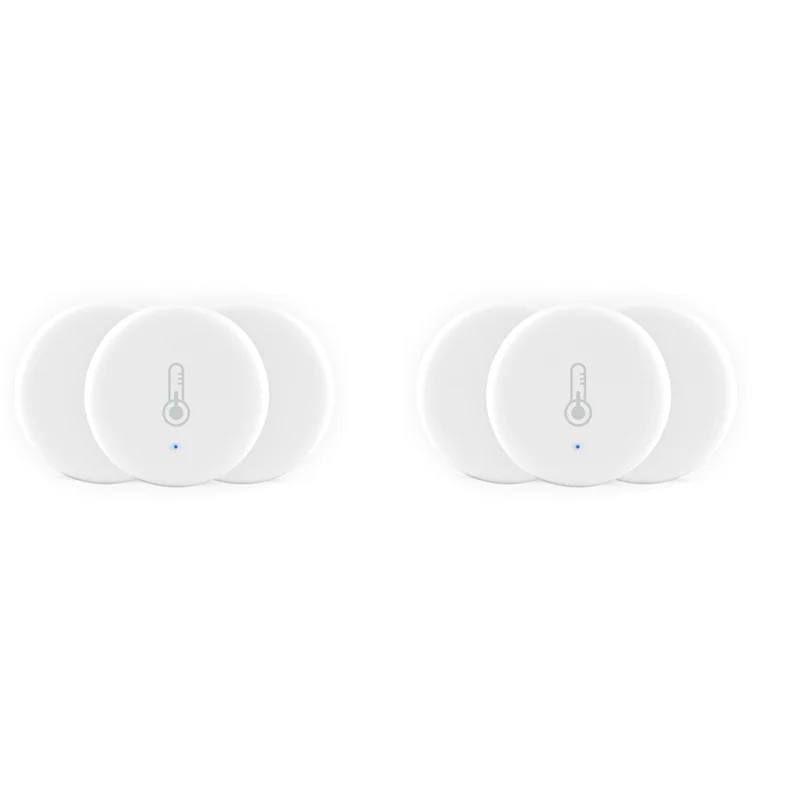 N15R-6X Tuya Smart Zigbee 3.0 Smart Temperature And Humidity Sensor Battery Powered Security With Tuya Smart Life Alexa(B)