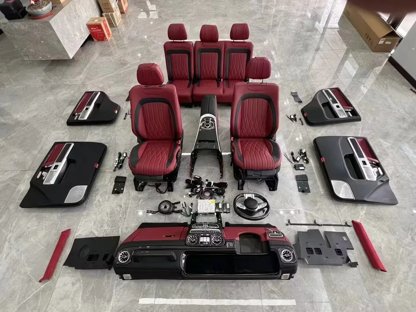 High-end Van Interior Upgrade Kits Car Decoration for Sprinter Interior Facelift Kits