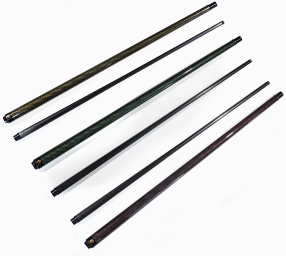 

Высококачественное углеродное волокно, серебряная шелковая нить, наконечник для бильярдного кия 10,5/11/11,5/11,8/12/12,4/12,9 мм, 1/2 шарнира, 19 унций