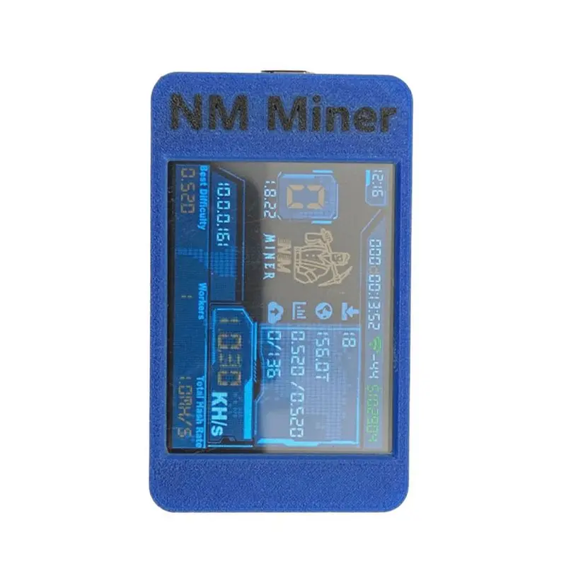 Home BTC Bitcoin Lottery Miner 2.8-Inch Nerdminer V2 Nmminer 1030KH/S Solo Crypto Mining Machine 2.8-Inch Display-ABIU