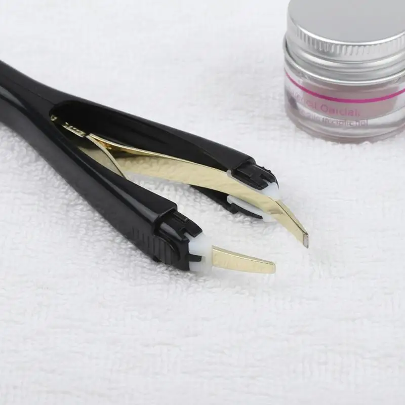 Eyebrow Tweezer Automatic Retractable Professional Grade Face Hair Beard Puller for Personal Grooming