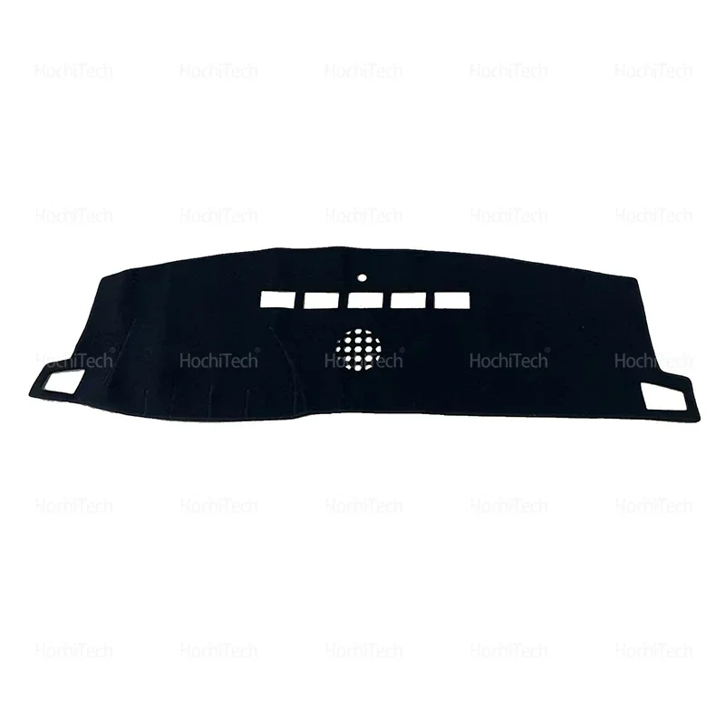 المضادة للأشعة فوق البنفسجية جلد الغزال داشمات الأسود غطاء لوحة القيادة الشمس الظل السجاد وسادة عدم الانزلاق لكاديلاك إسكاليد EXT 3Gen 2007-2014 #6