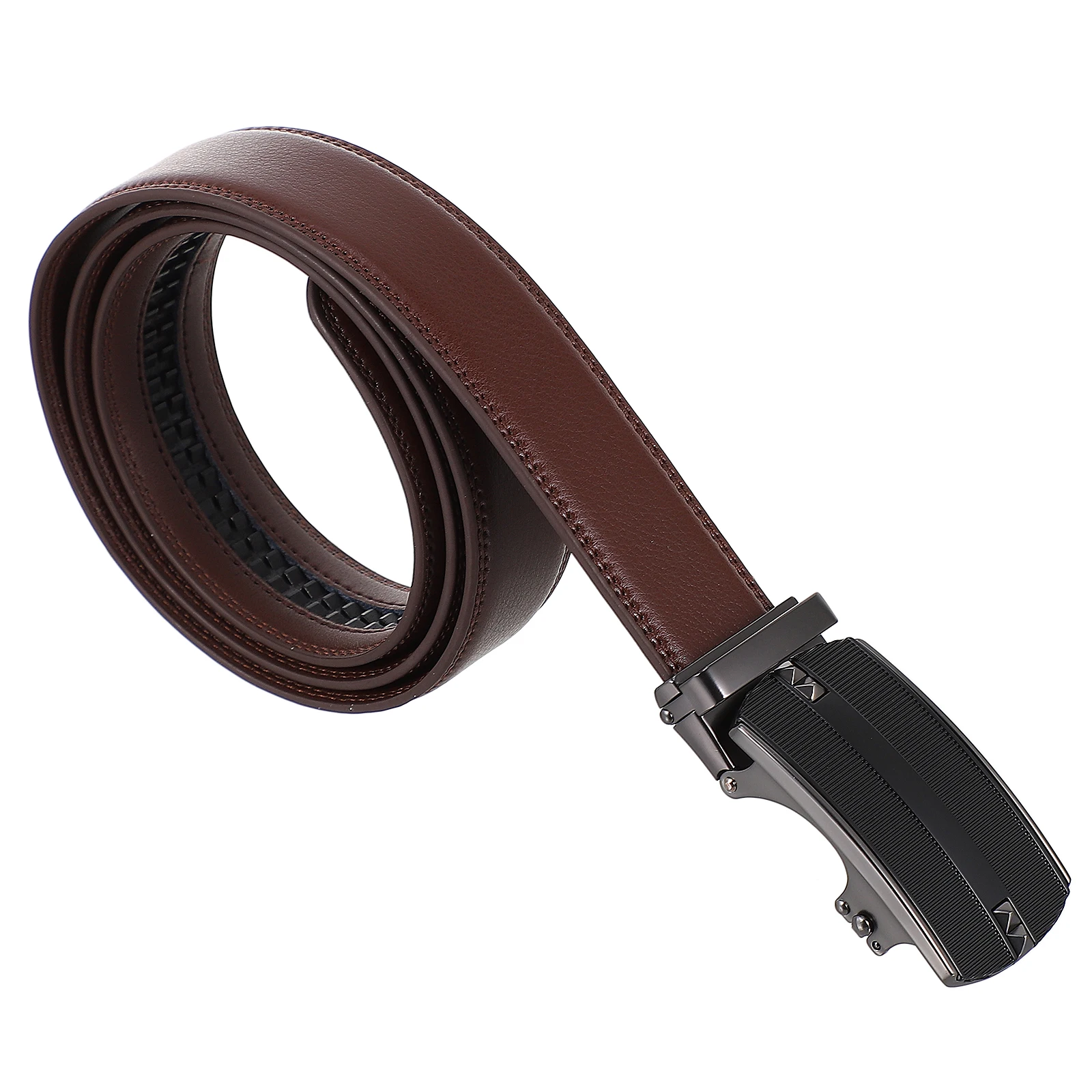 

Automatic Buckle Belt Lederband Lederriemen Herren Anzug Gurt Mit Schnalle Gurtband Mens Buckles