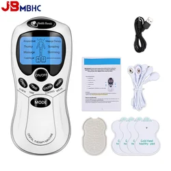 8-Mode EMS Electric Muscle Stimulator TENS Physiotherapy Pulse Full Body Massager Machine Pain Relief Health Care Massage Device