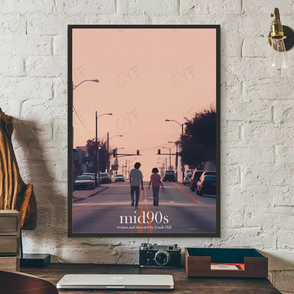 Mid90s TV Movie Poster HD Art Sticky Wall Waterdicht Thuis Woonkamer Slaapkamer Bar Esthetische Decoratie