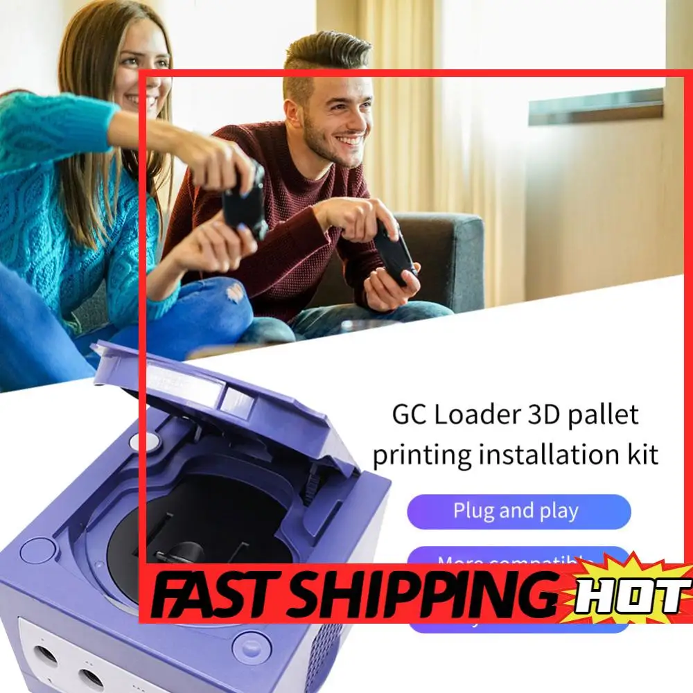 

3D Printer Mount Kit with Card Extended Cable Adapter Screwdriver Accessory Set for Gamecube GC Loader