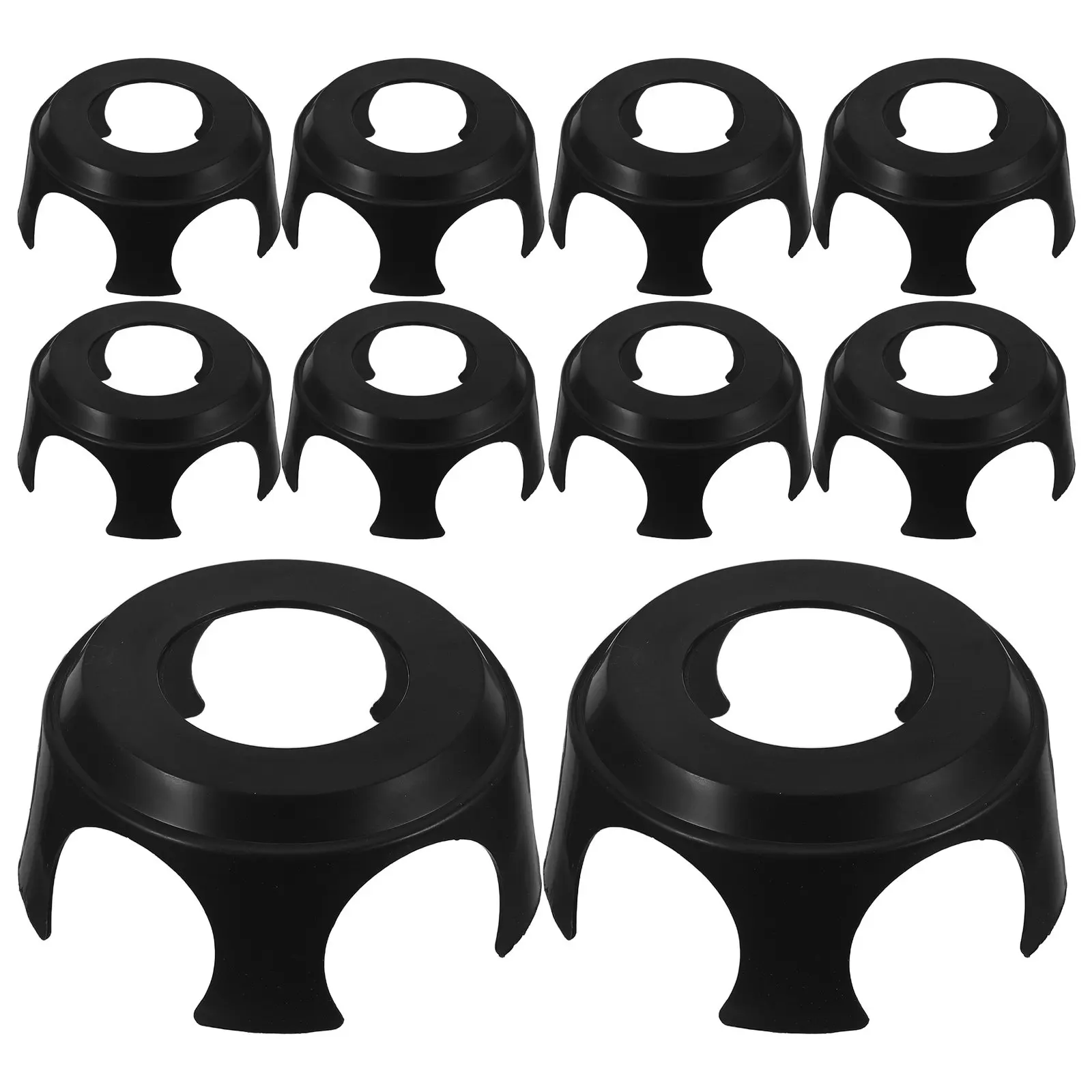 Premium Chair Wheel Guards Compatible with Most Casters 360 Degree Rotation Floor Protection Scratch Resistant Smooth Glide