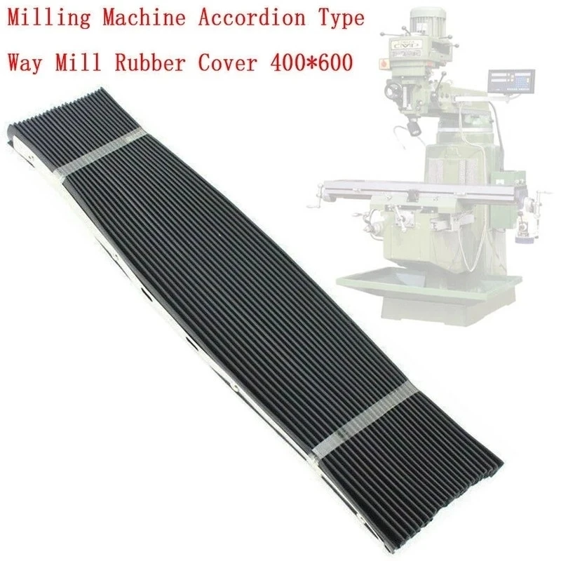 

400*600mm Lathe Machine CNC Milling Bridgeport Milling Machine Part Accordion Type Way Mill Rubber Cover