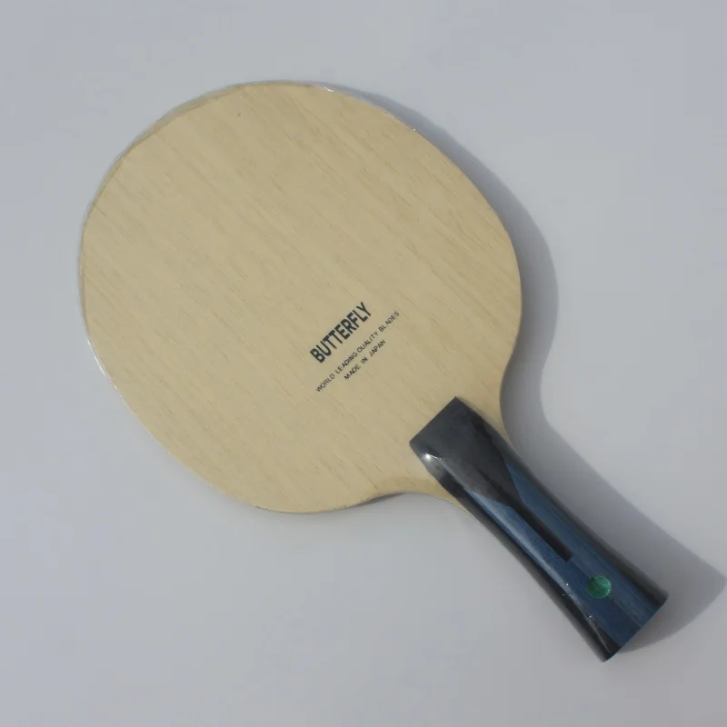 Hot selling ALC all wood 7-layer carbon fiber table tennis racket bottom plate, horizontal grip FL attacking bottom plate