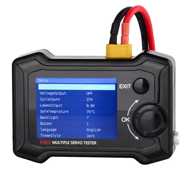 

Лидер продаж ToolkitRC ST8 8CH 100W 2A 7-28V PWM/PPM/SBUS Сигнал Скорость Liner Шаговый сервотестер с 4-сторонним независимым программным сигналом