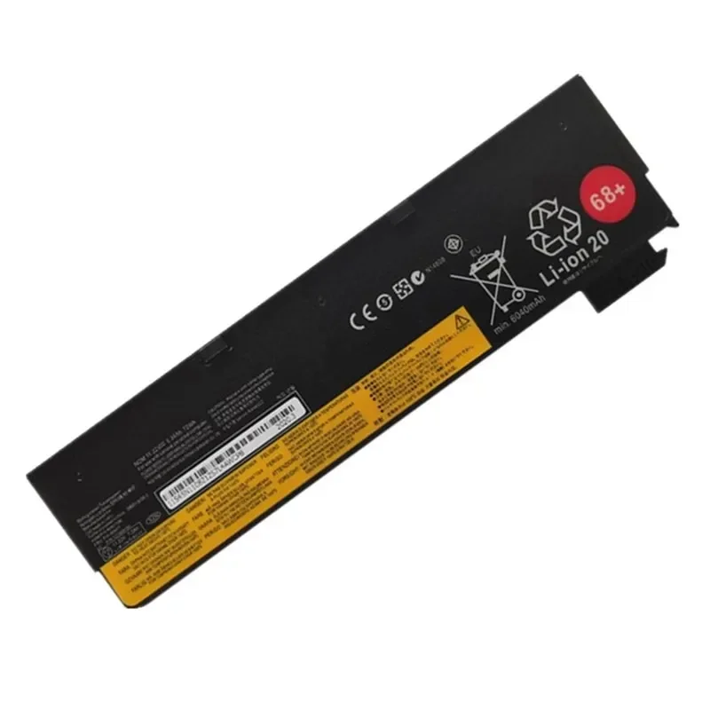 68+ 68 Laptop Battery for Lenovo Thinkpad X270 X260 X240 X240S X250 T450 T470P T440S K2450 W550S 45N1136 45N1738