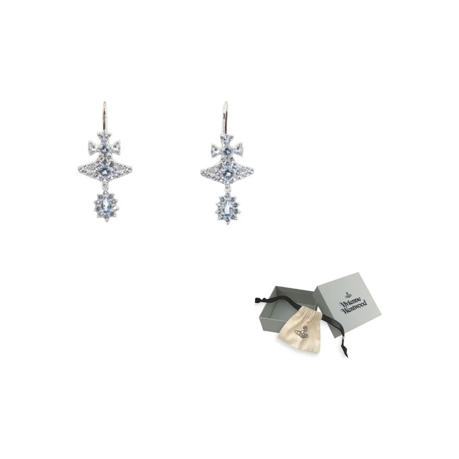 

Vivienne Westwood Masha orb-detail earrings 8053195229277