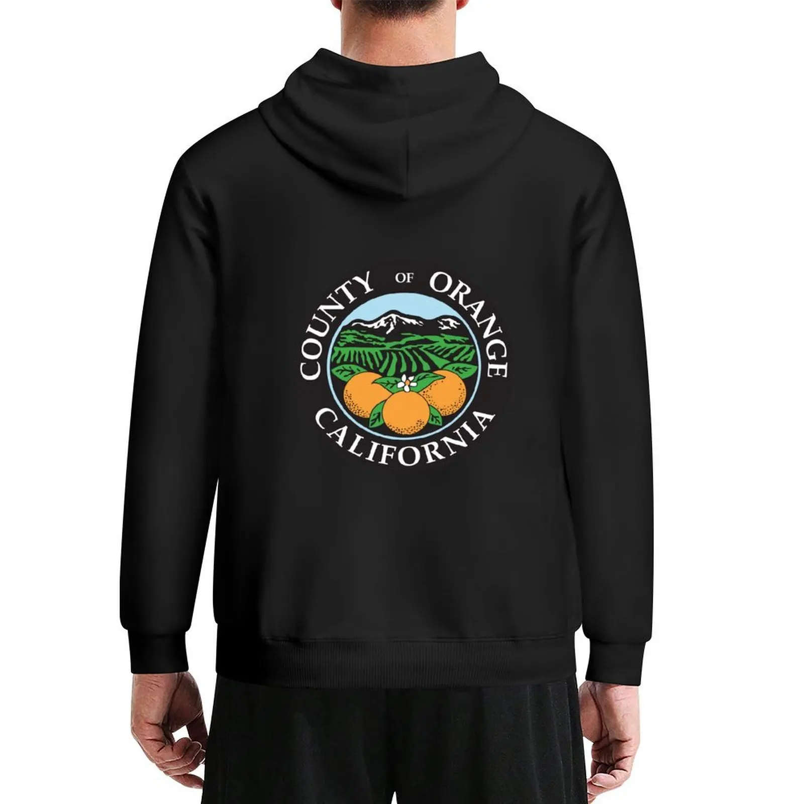 

Seal of the Orange County, California Hoodie men wear autumn men's clothing hooded shirt men hoodie