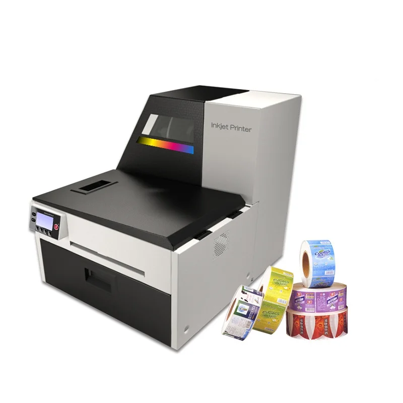 VP700 Multi Color Label Printer Sticker Machine Roll to Roll Digital Label Printing Machine Label Printer