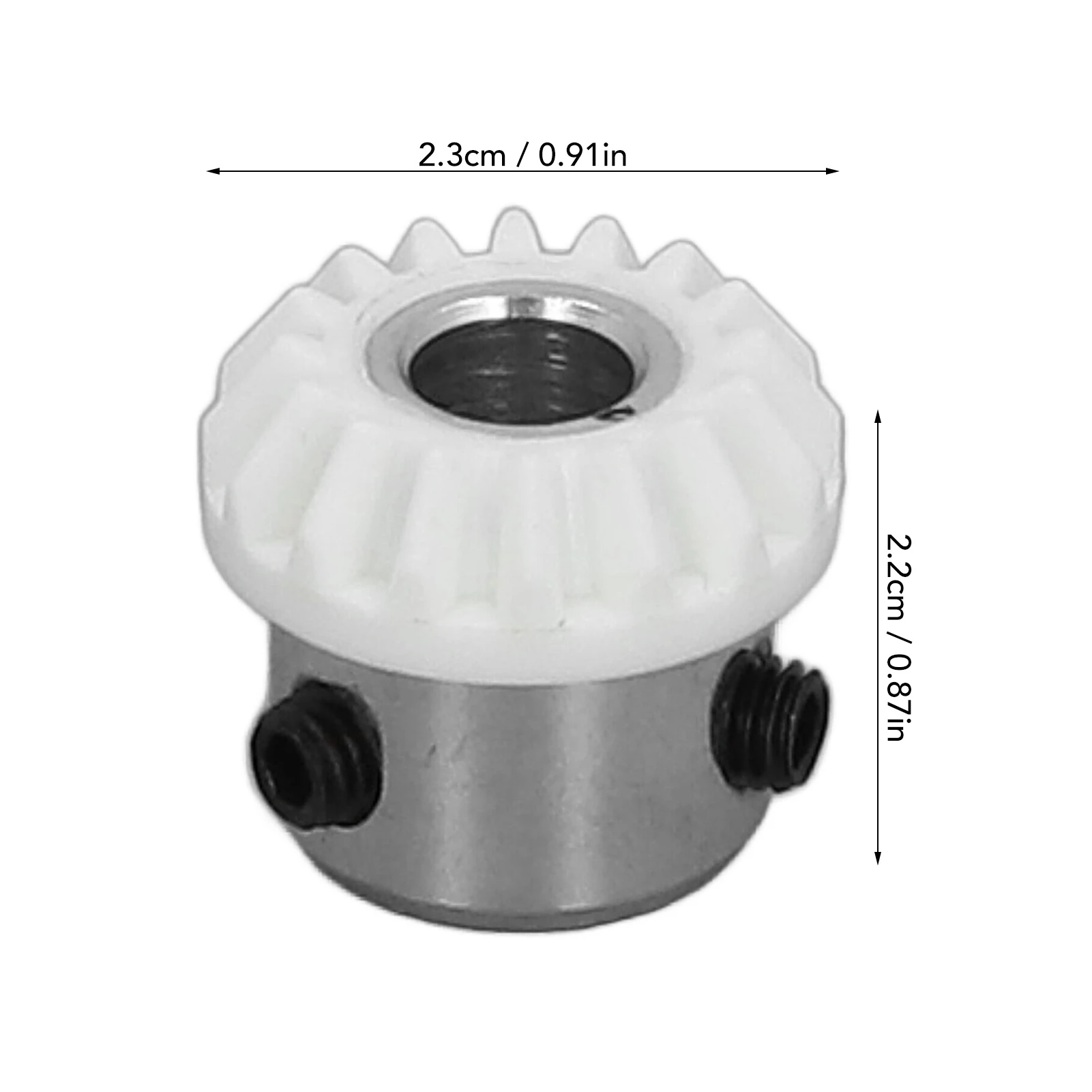 C2 2Pcs Vertical Top Shaft Gear 155819 Replacement for Multifunctional Household Sewing Machine Accessories with 2 Screws