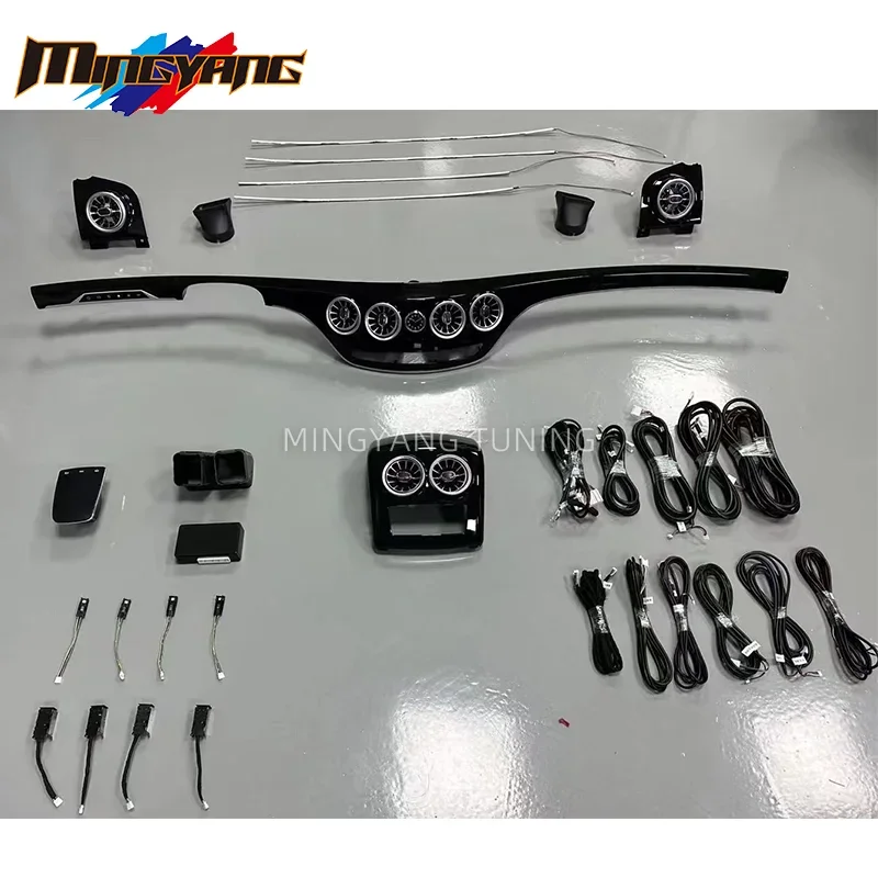 

Лидер продаж на заводе, накладка на турбинную вентиляционную панель, внутренняя центральная консоль, автомобильные аксессуары для S-Class W221 06-13, обновление W22