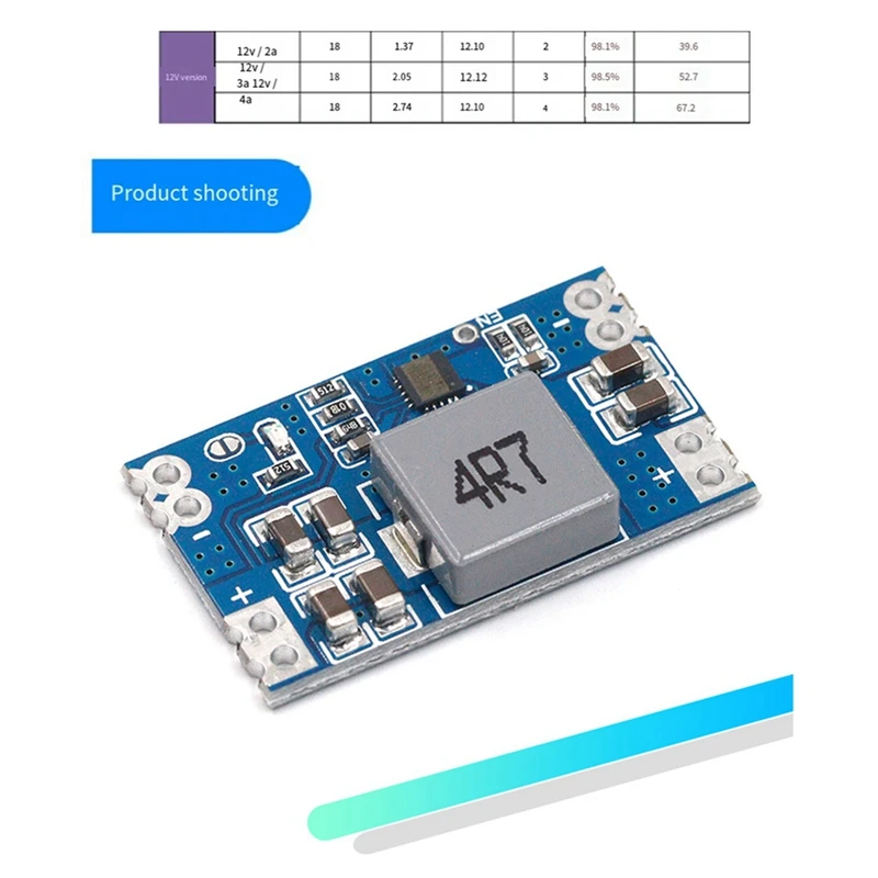 DC-DC DC Step-Down Regulated Power Supply Module High Efficiency Output 12V Easy Install Easy To Use