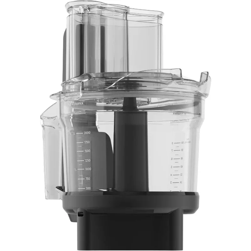 Vitamix 12-Cup Foodprocessor Hulpstuk Met Zelfdetectie™, Compatibel Met Opstijging En Venturist Serie, Zwart