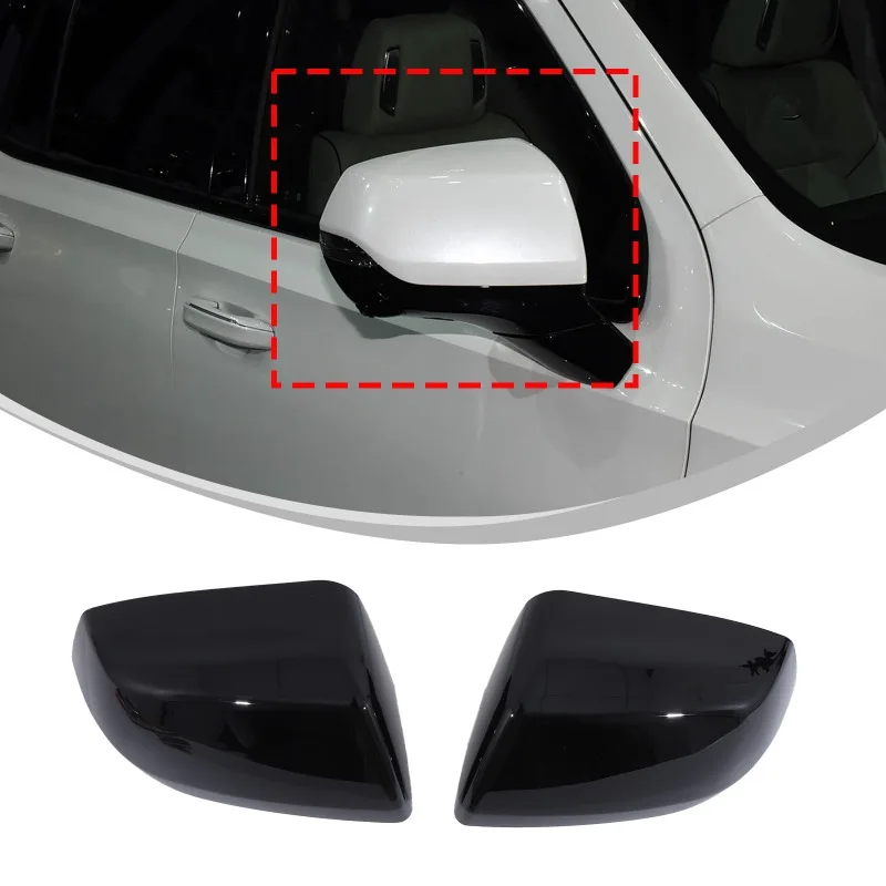 

ABS For 2021+ Cadillac Escalade Exterior Mirror Covers Mirror Protective Shell Trim Car Accessories