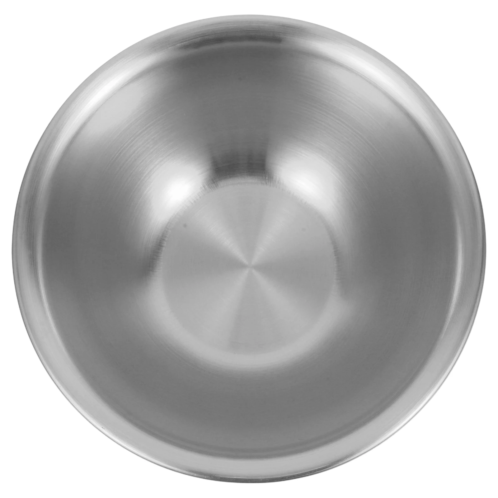 

Stainless Steel Salad Bowl V-Shaped Dishwasher Safe Mixing Serving Bowl For Home Hot Pot Korean Ramen Soup Snack Fruit Kitchen