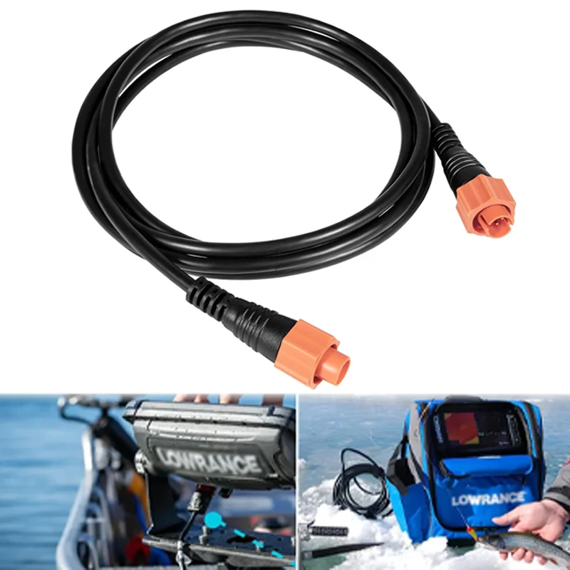 Pièce de rechange pour câble croisé Ethernet Lowrance, câble jaune Catinspectés, 6 pieds, haute vitesse, plug and play, étanche