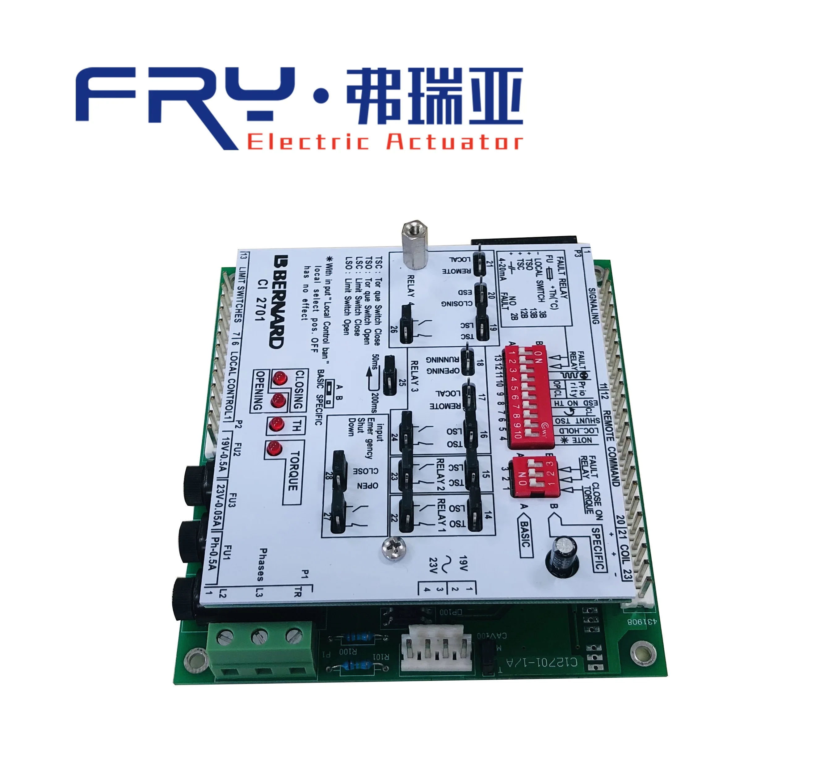 CI2701 Pannello di controllo della scheda di controllo logica dell'attuatore elettrico