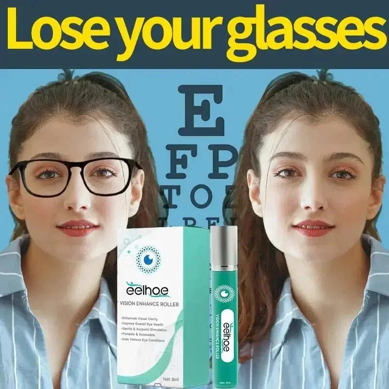 Vision Enhance Roller Promotes Clearer Eyesight Massage Serum Sticks Reduce Discomfort Relieve Dryness Eye Fatigue Eye Care