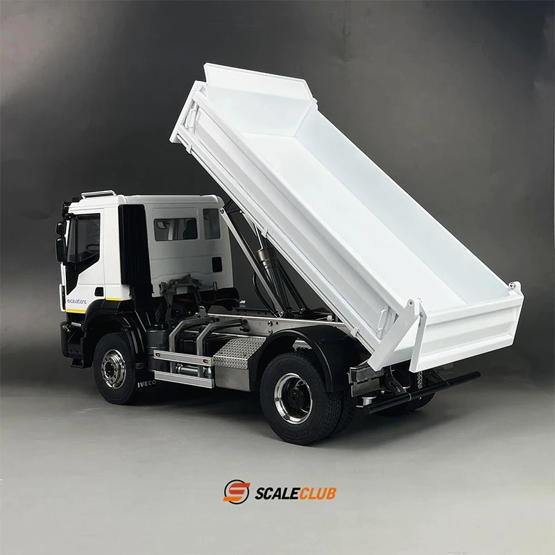 

Scaleclub tamiya 1/14 Hydraulic dump truck 4 × 4 RTR band paint to hand