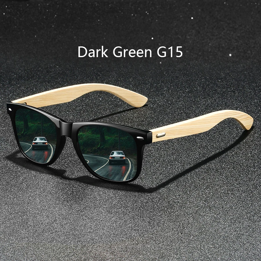 Modische Klassische Eckige Sonnenbrille für Männer und Frauen, zum Fahren und Angeln, Farbenfrohe Trendige Leichte Outdoor-Brille – Detail 5