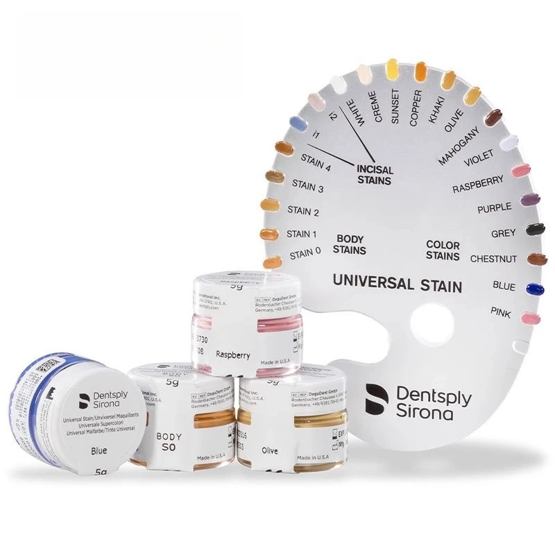 Dentistry Dentsply Sirona DS Universal Stain Low Temperature Dyeing Glaze Paste Dental Restorative Aesthetic Staining Material