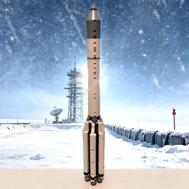 

352 шт. MOC DamoB S Proton K, космическая модель, строительные блоки, игрушки, сделай сам, креативная идея, рождественский подарок, образовательный кирпич, детский день рождения