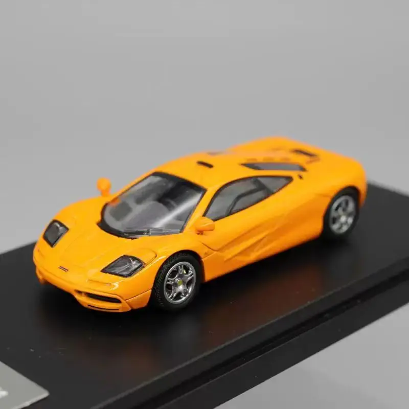 Artículo de coleccionista a escala 1/64, supercoche, modelo de coche deportivo F1, simulación de coche de aleación, vehículos de juguete fundidos a