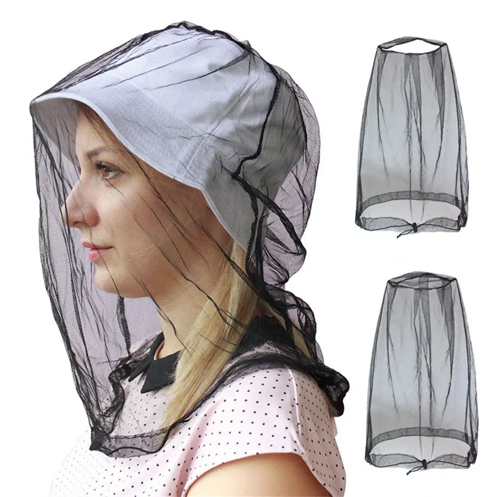 

Bee Protection Face Protector Outdoor Fishing Mosquito Hat Fishing Cap Mesh Hat Head Net Summer