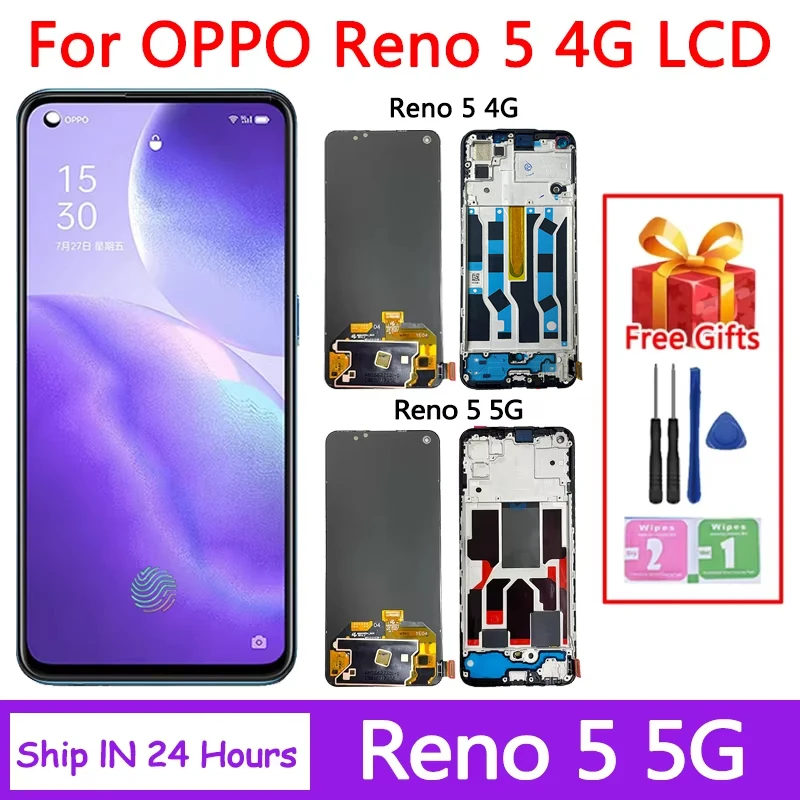 مراجعة ونصائح لشاشة lcd لجهاز Oppo Reno 5 4G CPH2159