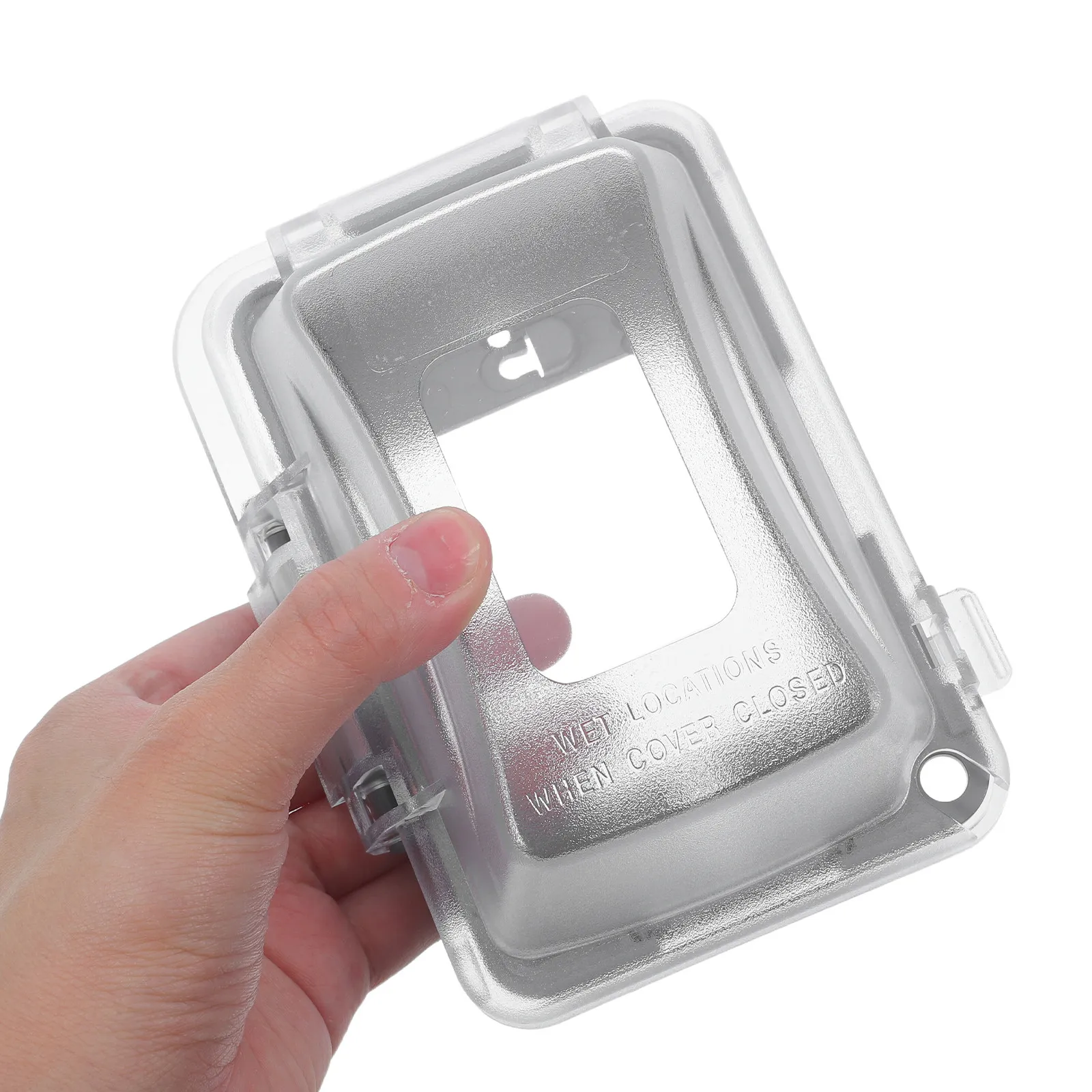 Waterproof Power Receptacle Box Wall Switch Protective Cover Dustproof Safety Case Start Stop Button Outdoor Electrical Use