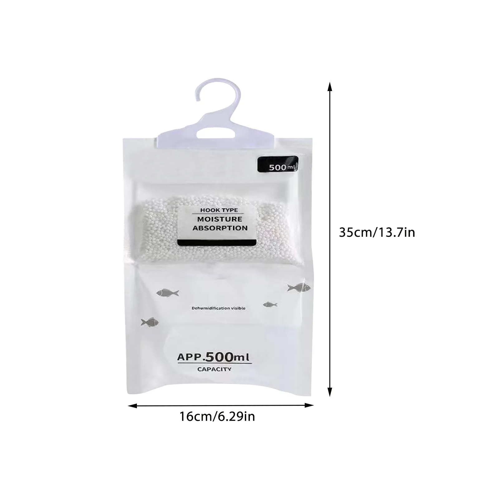 Wardrobe dehumidifier bag Dehumidification Bag Desiccant Dehumidifier Moisture Proof Agent Empty Bag Moisture Absorption