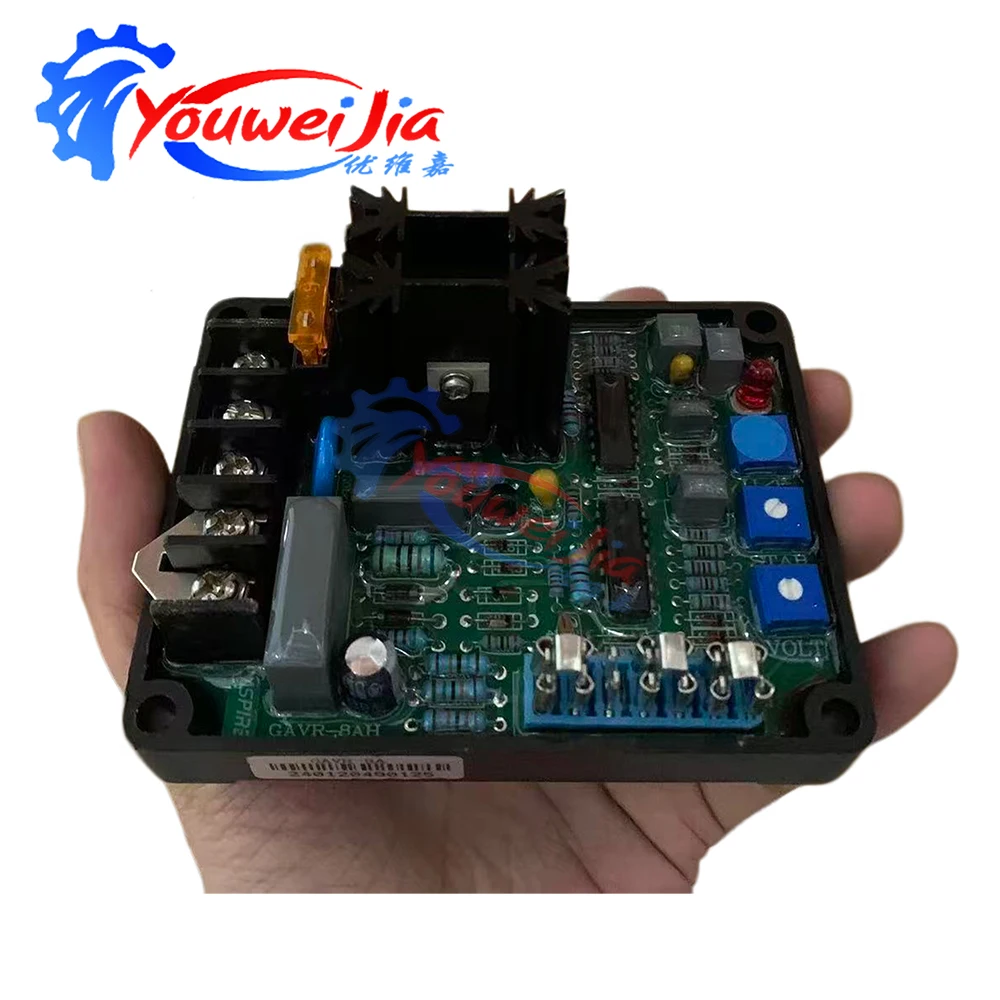 

GAVR-8A Universal Automatic Voltage Regulator Module for Generators Gear Type GAVR8A Generator Voltage Regulator