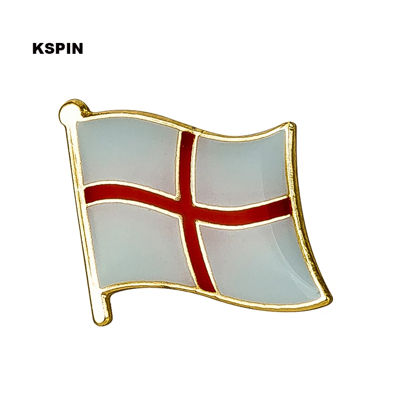 Anglia metalowa flaga przypinki na klapę broszka przypinki do ubrań KS-0234