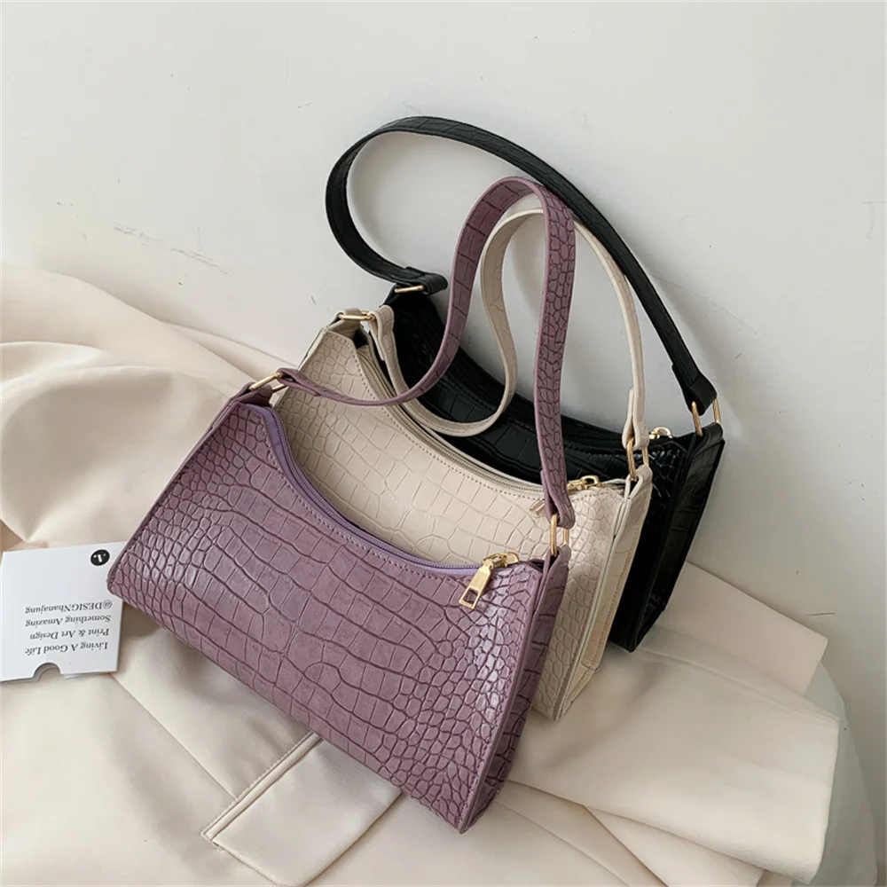 Fashion Women's Handbags Cool Girls Underarm Bag Female Small Shoulder Bags Chain Tote Purses