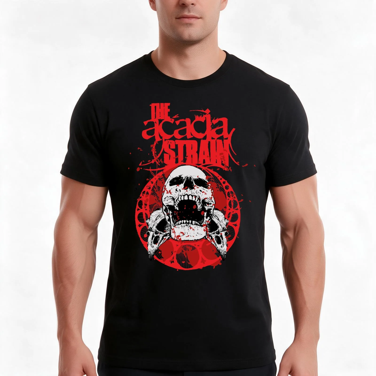 The acacia strain T-Shirt, Summer Casual Cotton Tee, Oversized Streetwear Tops, Vintage Graphic Print, Loose Fit Short Sleeve