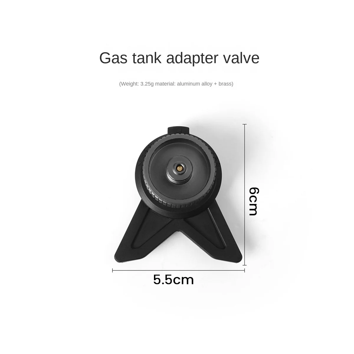 Camping Stove Adapter Camping Gas Stove Converter Gas Connector Aluminum Gas Tank Adapter Converter Head