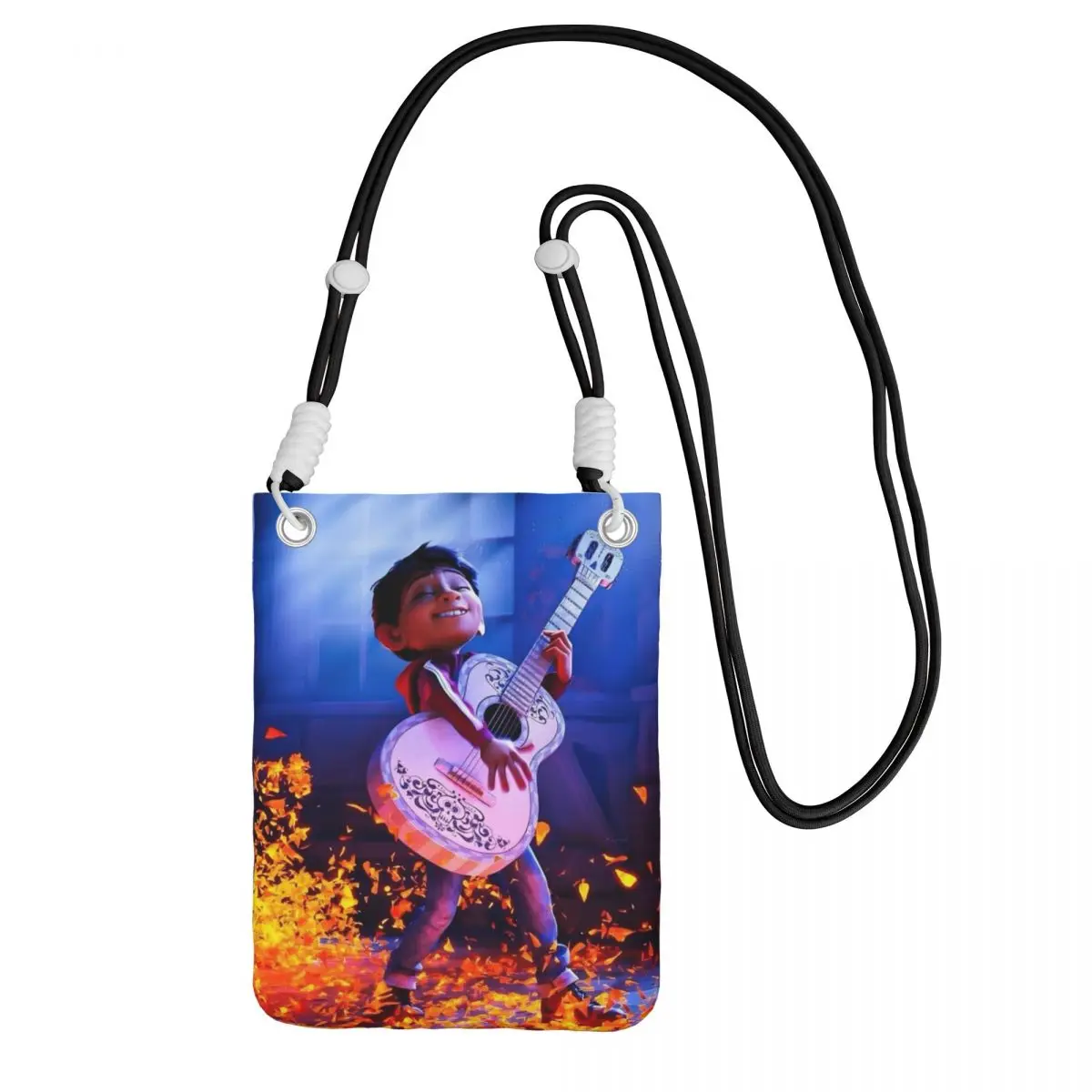 

Custom Coco Carry A Mobile Phone Bag Diagonally Men Women Comedy Animation Mobile Phone Bag for Travel Cycling Phone Money Pouch