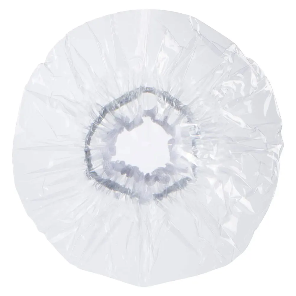 

Waterproof Bath Cap Clear Shower Hat For Adults Reusable Washable Hair Caps Bathing Hat For Women Salon Home Use