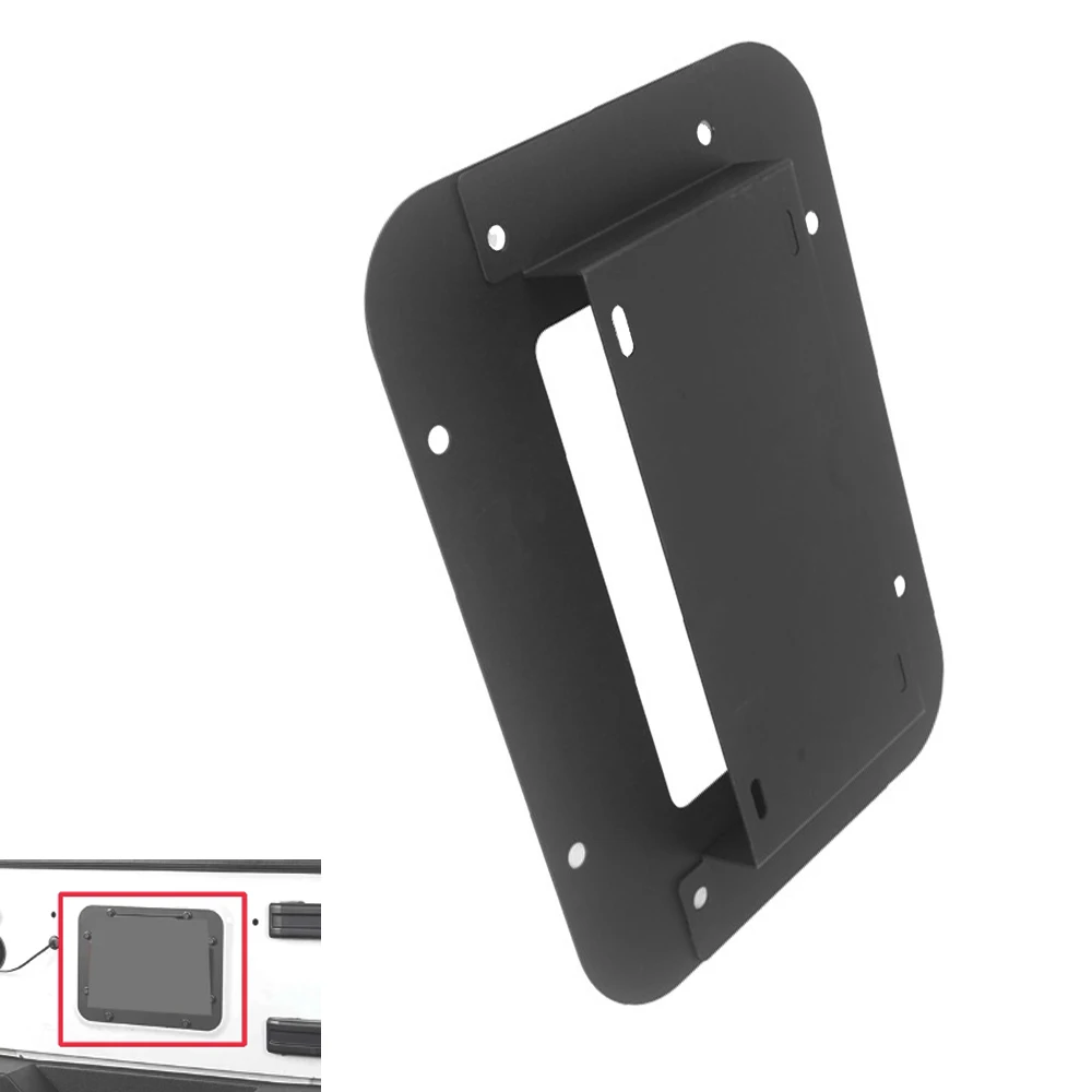 

Rear License Plate Mounting Holder Bracket For Jeep Wrangler JK JKU Unlimited 2007-2018 Tailgate License Plate Holder