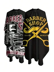 Barber Haircut Cloth Salon Apron Haircutting Cape Anti-static Hairdresser Coat HairdressingProfessional Accessories Tools