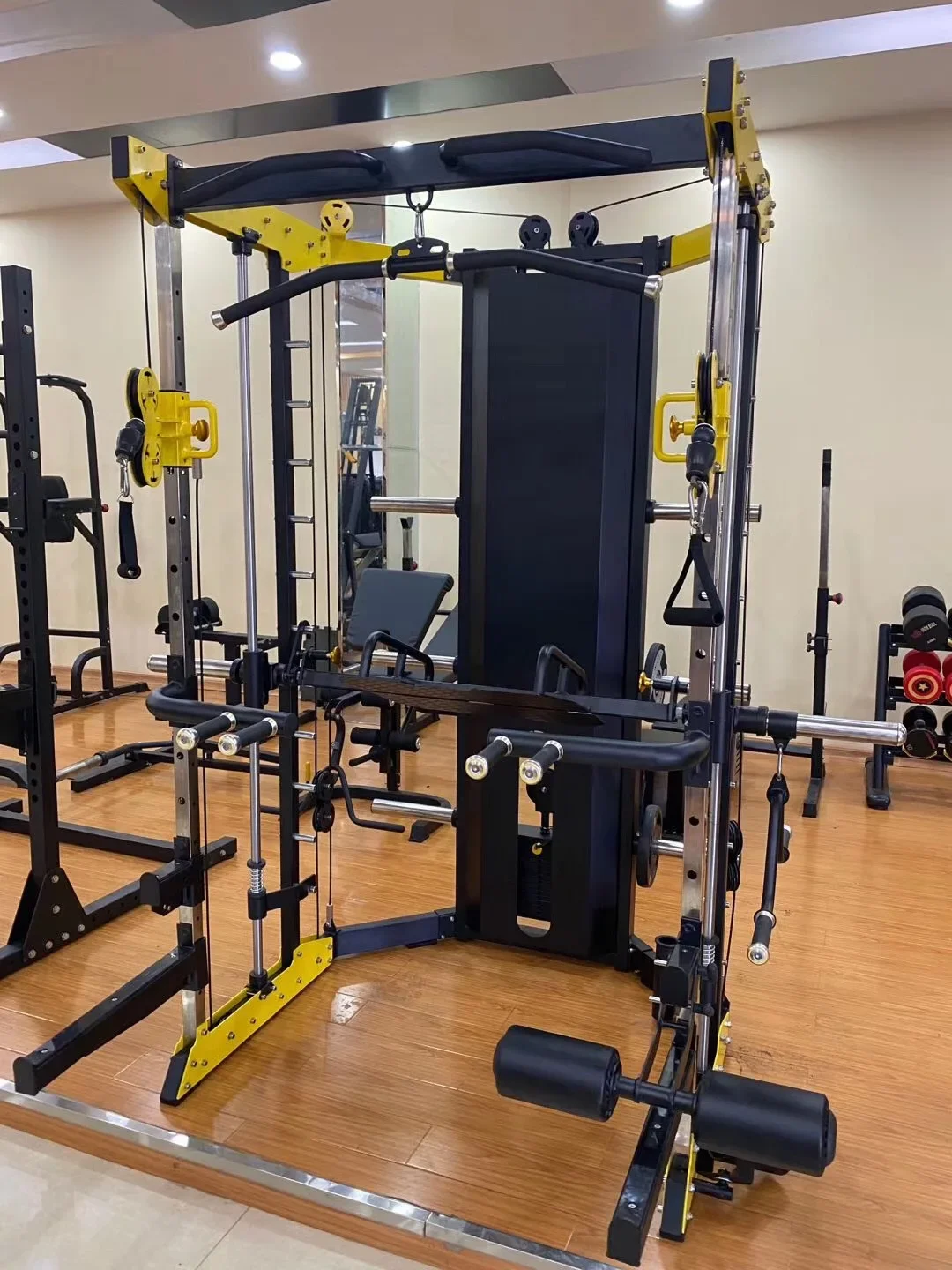 Commercial/home use multi functional gym equipment Integrated Smith